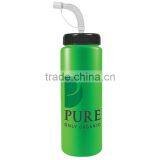USA Made 32 oz Sports Bottle With Straw Lid - BPA/BPS-free, FDA Compliant and Comes With Your Logo thumbnail-4