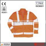 Safety EN20471 Cotton High Visibility 3m Protection Men's Reflective Jacket thumbnail-1