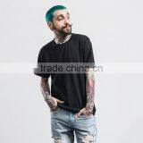 60%cotton 35polyester 5%spandex Rayon Slub Cotton T-shirts for Men thumbnail-2