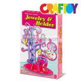 Art & Craft Kit Wooden Toy Wooden Love Bird Jewelry n Holder thumbnail-1