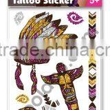 Mini Glitter Temporary Tattoo Water Transfer Printing Tattoos Safe Non Toxic thumbnail-1