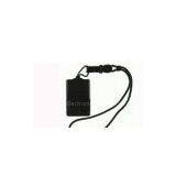 USB Smart/ID/ATM/IC/CAC Card Reader With ID Badge Holder (ZW-12026-6-Black)