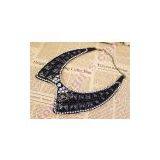 Resin Rhinestone False Collar Beaded Women Neckline thumbnail-2