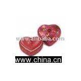 Beaded Heart Candle thumbnail-1