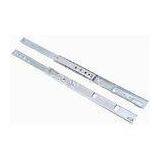 Two Way Travel Bottom Mount Drawer Slide Ball Bearing 9.8mm Height thumbnail-1