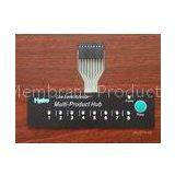 Free Design Gloss Membrane Switch Keypads With 3M467 & 3M468 Adhesive 100M thumbnail-1
