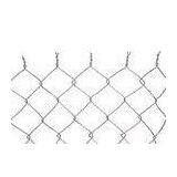 Garden Hot Dipped Galvanized Chain Link Fence 2.87mm Twist Knuckled End