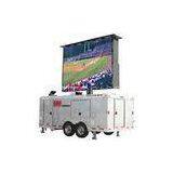 Small Mobile Video Trailer Led Screen With Full Color for Advertising