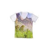 Casual T-shirt Cotton Digital Printing Custom Processing thumbnail-1