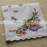 Fresh Flowers Ladies' Handkerchief