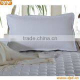 High Quality Plain Fabric White Double Hotel Pillow DPF6052