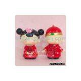 Wedding Cake Topper- Chinese Wedding Dolls- N003 thumbnail-1