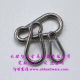 Large Stainless Steel Eye Carabiner Spring Snap Hooks thumbnail-2