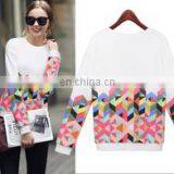 Hot Sale Cheap OEM 3D Printed Cowl Neck Women Hoodies Design Your Own thumbnail-6