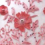 Fabric Tulle Lace Trustwin Embroidered 3d Flower Lace Fabric thumbnail-3