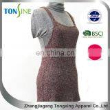 Woman's Winter Vest Dress With Side of the Lotus Leaf thumbnail-3