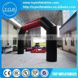 Customized Black Advertising Inflatable Arch With Detachable Printing