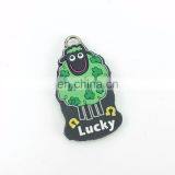Custom Black Pvc Zipper Pulls Made Rubber Zipper Pulls for Cloth