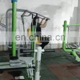 gym sport equipment of  triple horizontal bar with outdoor fitness equipment