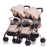 Good China Manufacturer Wholesale Cheap Price Easy Foldable Twin Baby Stroller Made in China thumbnail-2