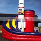 2016 Best Selling Inflatable Vivid Rocket Castle thumbnail-1