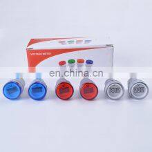 22MM Digital Display Indicator Lamp Voltmeter AC 60-500V Red Green Yellow Bule White Voltage Meter LED Display thumbnail-5