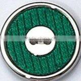 New Knitting Cloth Stick to Metalized ABS Button thumbnail-1