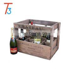 Vintage Style Wooden Whisky Wine Crate Box - 12 Bottle Holder thumbnail-3