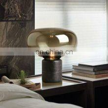 Modern Simple LED Table Lamp Glass Desk Lights Decor Beside Lamps For Indoor Home Living Room thumbnail-4