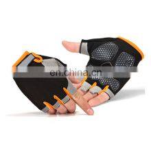 China Manufacturer Top Quality Luxury Silicon Printing Palm Cycling Gloves