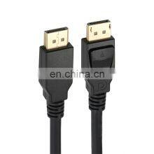 HDPE 8K DP to HD Video Spiral Cable Gold Plated DisplayPort Male To Male Coiled Spiral Cable thumbnail-3