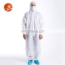 Cheap Pe Wear Pack Coverall Insulated Non Woven Disposable Coveralls For Men thumbnail-1