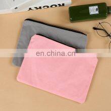 Custom Logo Travel Make Up Makeup Lipstick Zippered Pouch Cotton Canvas Cosmetic Toiletry Bag or Pouch With Zipper thumbnail-4