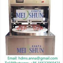 Food machinery for baking cakes round cake cutting machine with divider inserting