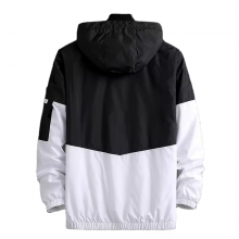 OEM Custom Logo Wind Breaker Fashion Men Outdoor Sports Plus Size Windbreaker Jacket For Men thumbnail-3