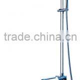 Nicor 8101B Artistic European 59 Brass Wall Mounted Chrome Plated Bathroom Shower Set With Spout thumbnail-1