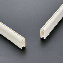 Plastic Bottom Rails for Making Roller Blinds White Color Blinds Accessories