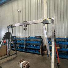 Portable Height Adjustable Mobile Gantry Crane thumbnail-2