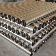 Water Well Screen, Johnson V Wire Screen Corrosion Resistant For Large / Small Diameter Deep Wells thumbnail-1