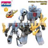 Cogo Blocks Toys for Kids 2 in 1 Beast Warrior Plastic Building Bricks Toys