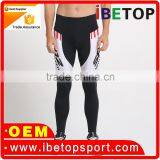 Wholesale Hot 2xu Compression Tights Men Black Silicone Gel Padded China Manufacturer thumbnail-3