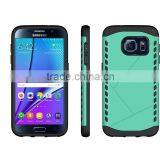 2 in 1 Mobile Phone TPU Shock Proof Slim Armor Case Hard Cover for Samsung Galaxy s7 Plastic Case Quality Choice thumbnail-5