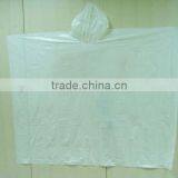 PE Disposable Logo Plastic Waterproof Raincoat thumbnail-6