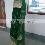 Cheap Custom Green Cardboard Display Stand for Tea thumbnail-1