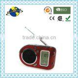 Promotional Funny Portable AM/FM/SW1-7 9 Band LCD Alarm Clock Radio thumbnail-2