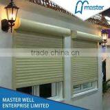 Foam injection window rolling up shutter