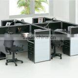 Office Cubicle Workstation t Shaped 4 Person Office Desk (SZ-WSB395)