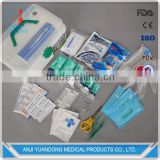 YD80741 Hot Sales Red Cross First aid kit for Car (CE, ISO and FDA approved)
