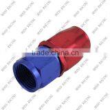 AN 10 Straight Aluminum Red and Blue Oil Cooler Hose Fitting thumbnail-3