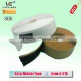 1mm*50mm*10m High Temperature Kraft Paper Butyl Tape